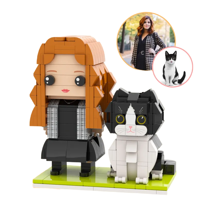 Custom building block dolls