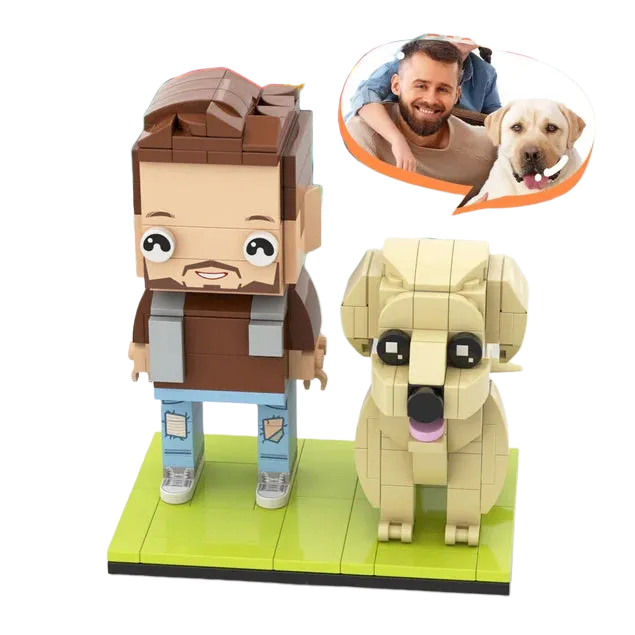 Custom building block dolls