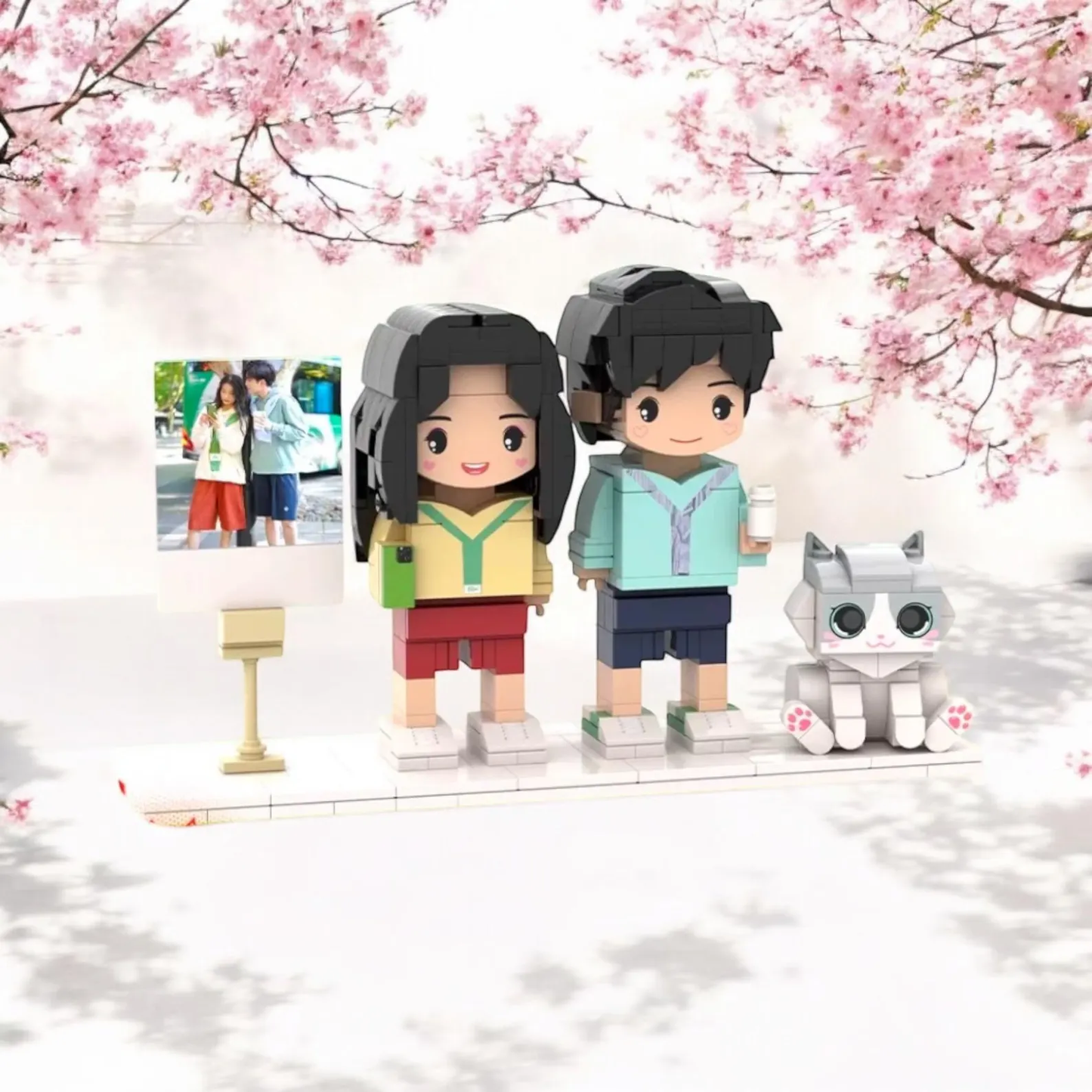 Custom building block dolls