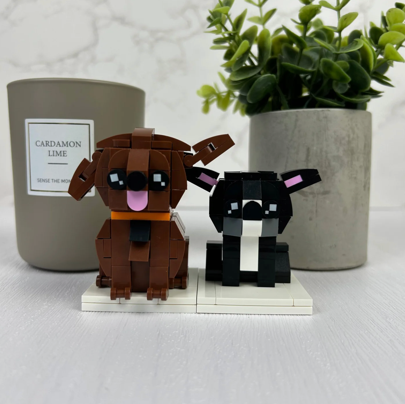Custom building block dolls