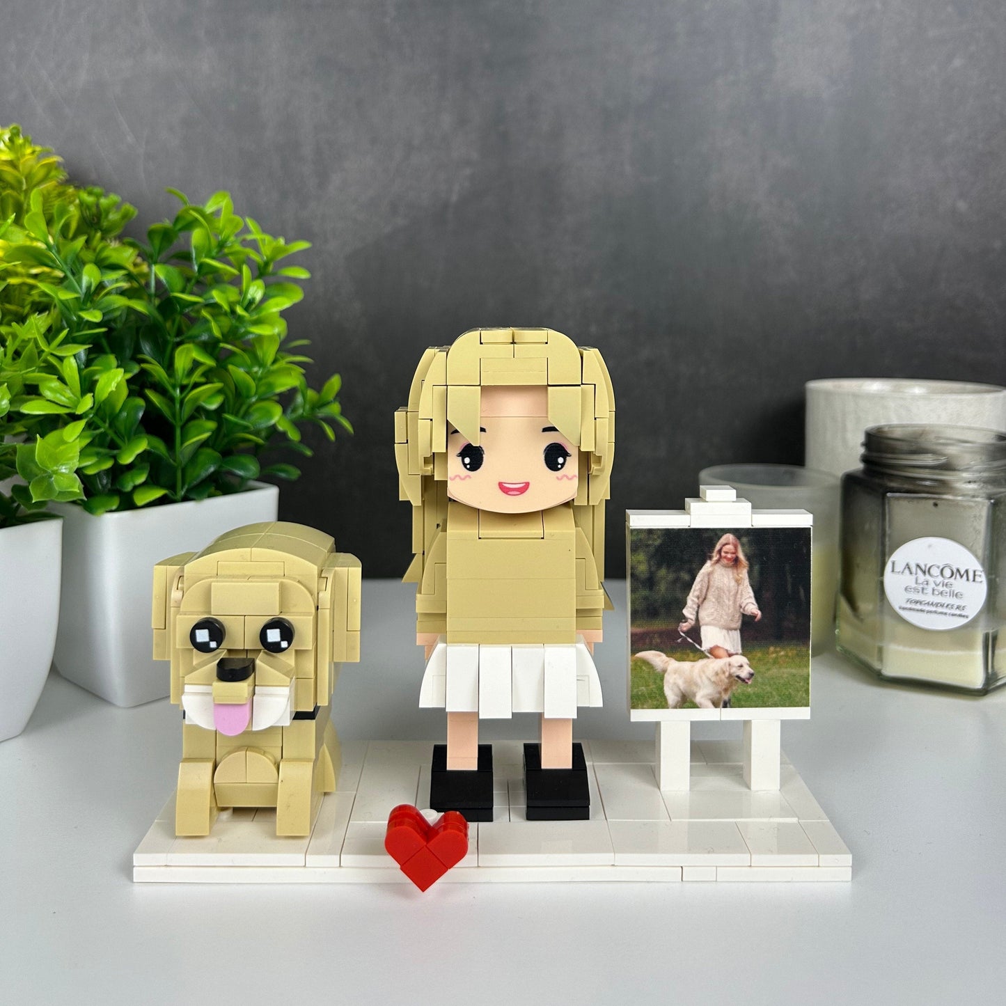 Custom building block dolls