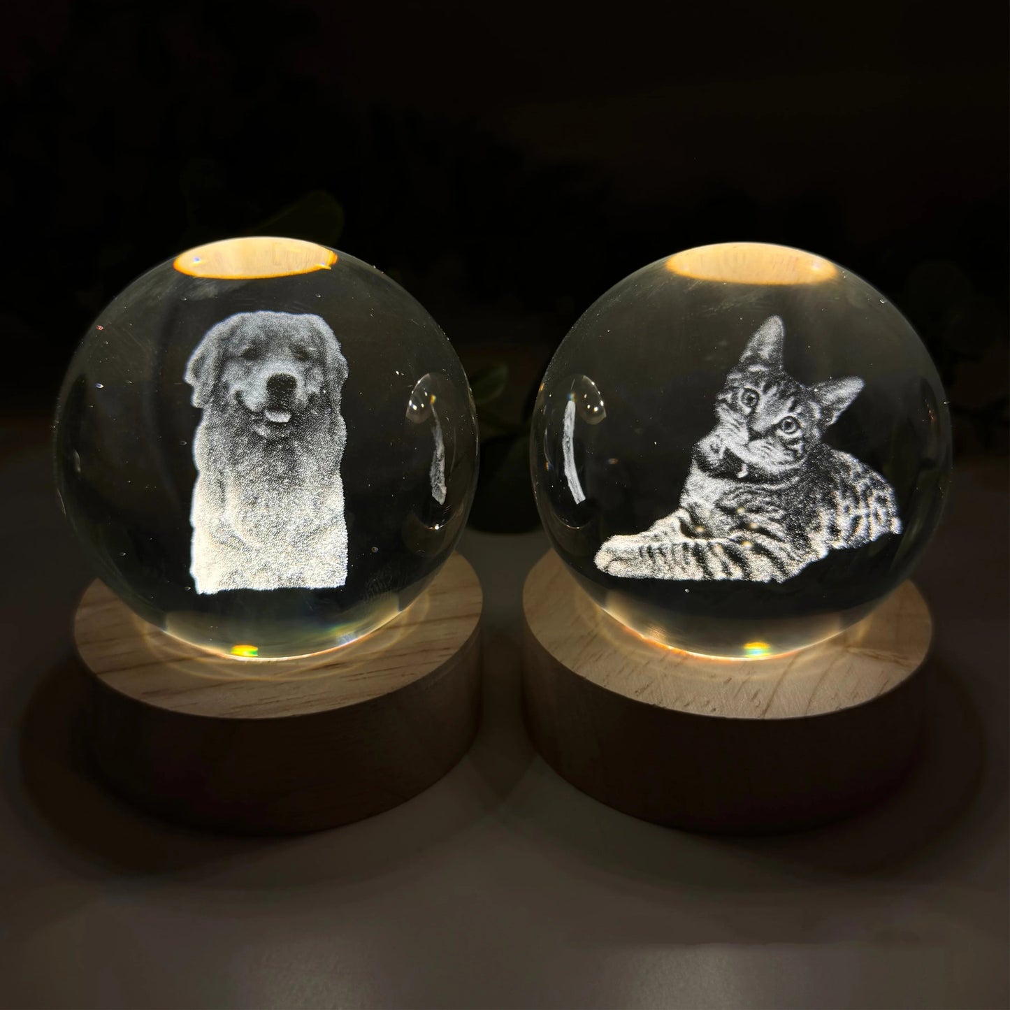Custom crystal ball