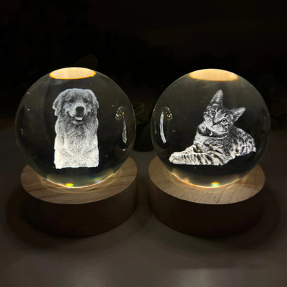 Custom crystal ball