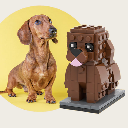 Custom building block dolls