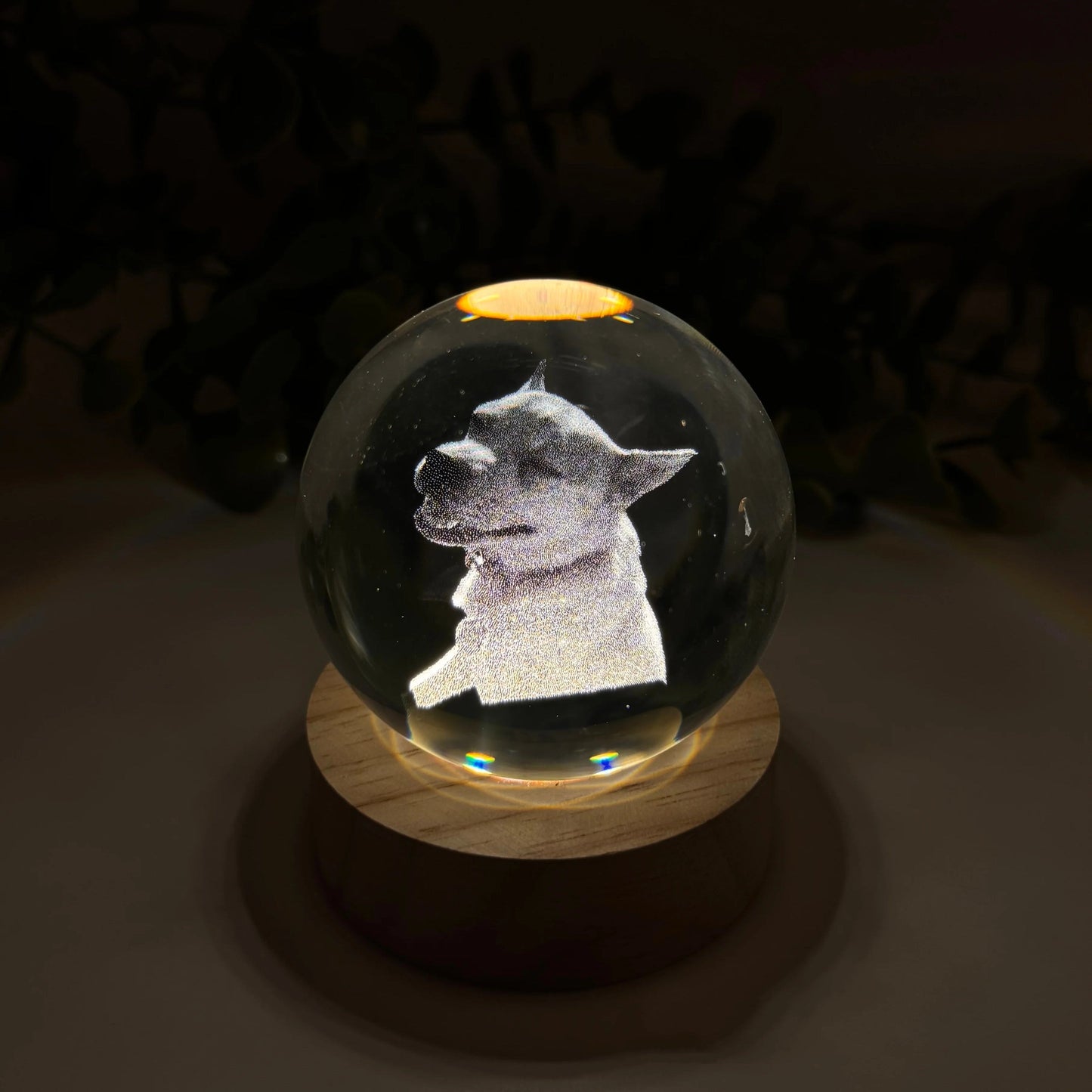 Custom crystal ball