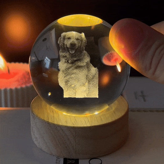 Custom crystal ball